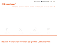 Tablet Screenshot of dresselhaus.de